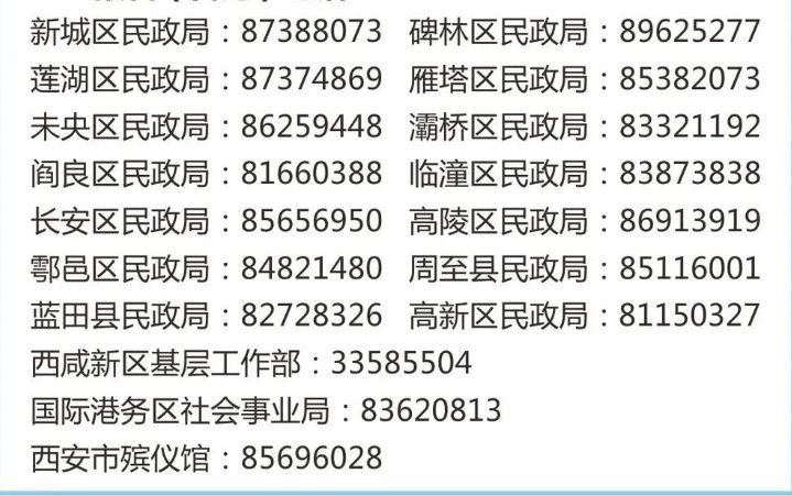 西安海葬報(bào)名咨詢(xún)電話(huà)